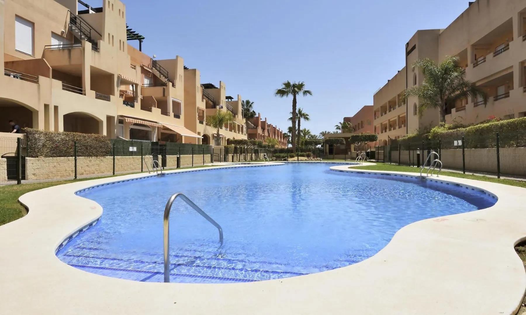 Vera Playa Bajo 2 Terrazas Jardin Piscina Parking Spain