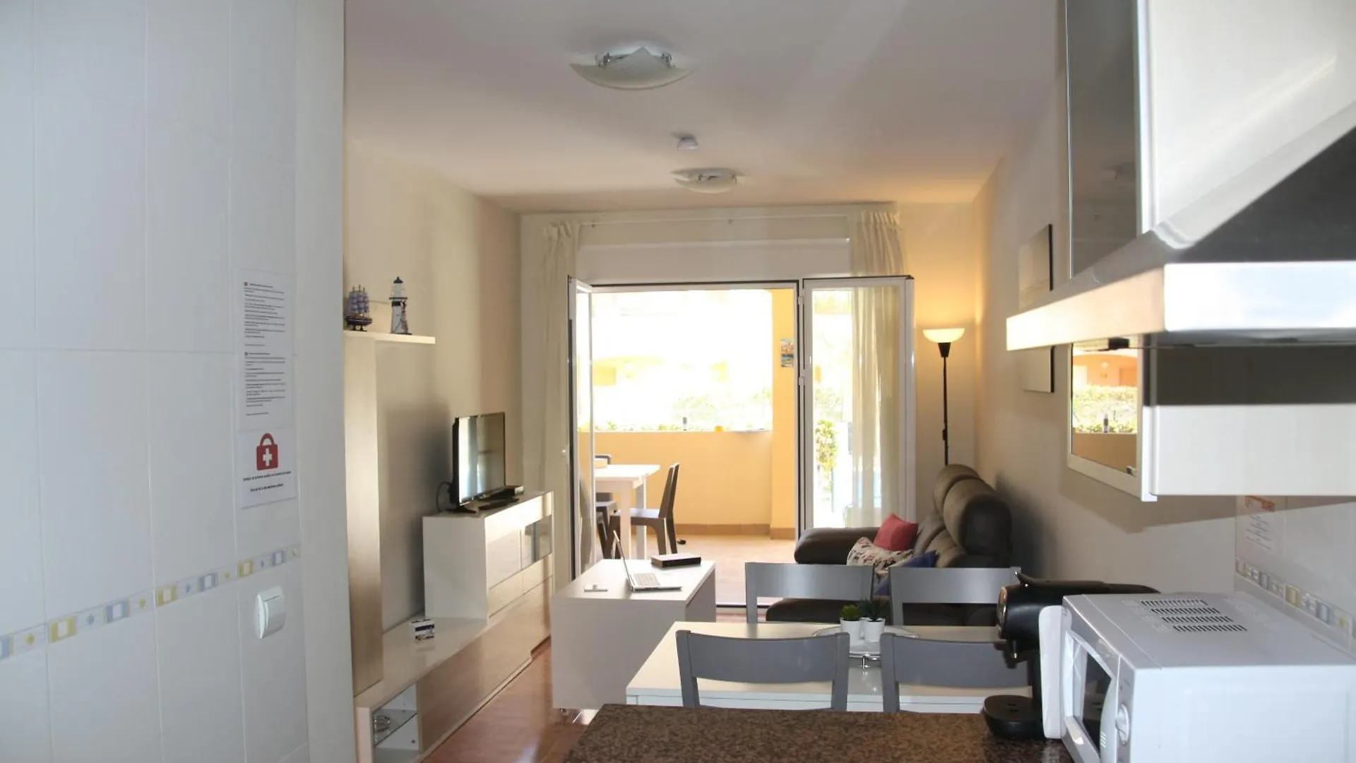 Vera Playa Bajo 2 Terrazas Jardin Piscina Parking Apartment