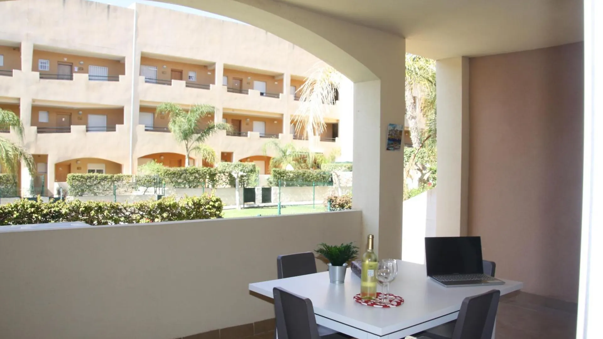Vera Playa Bajo 2 Terrazas Jardin Piscina Parking Apartment